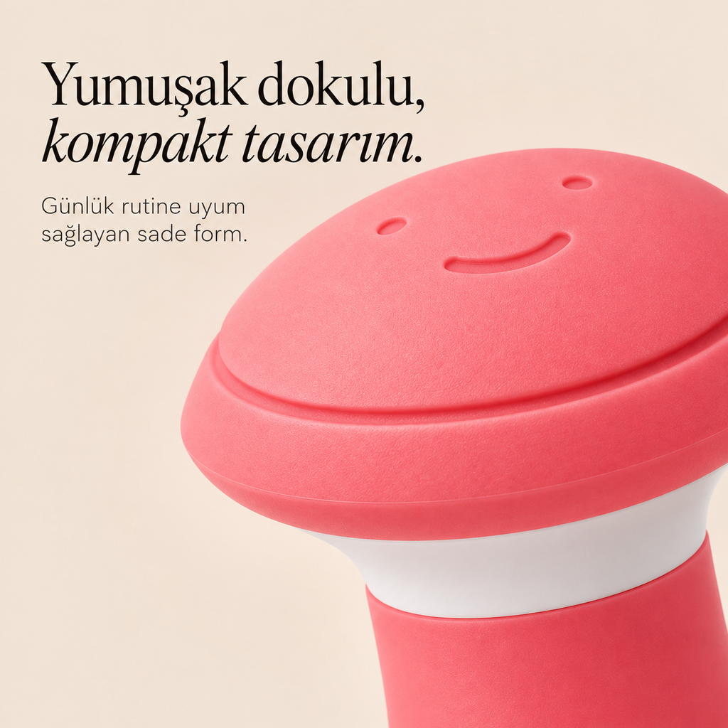 Scuplify yumuşak dokulu kompakt tasarım yakın plan görseli